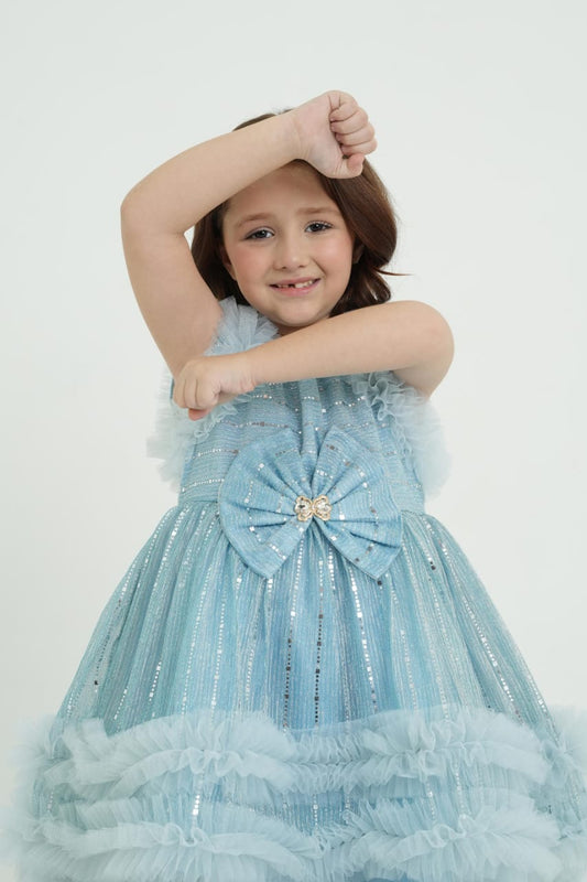 Fairy Frocks ( Light Blue ) Premium Quality