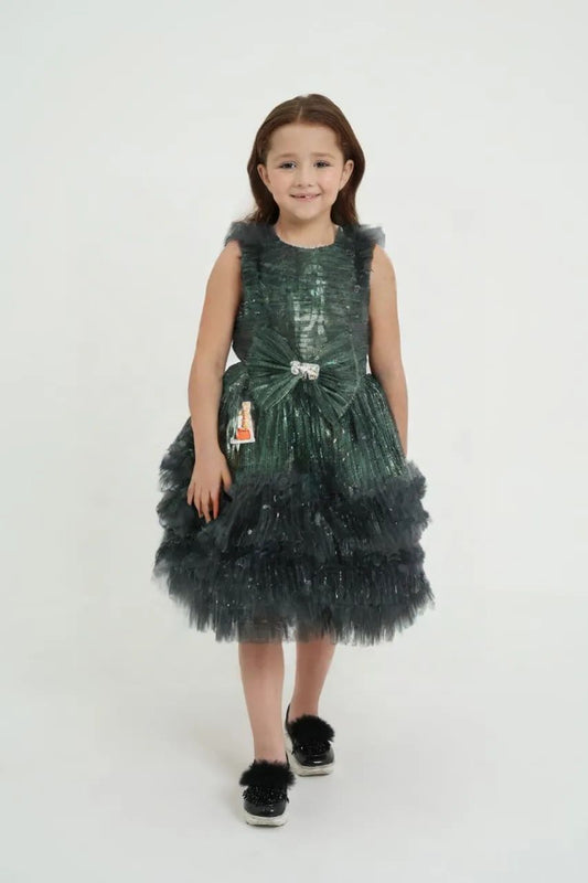 Fairy Frocks ( Green ) Premium Quality
